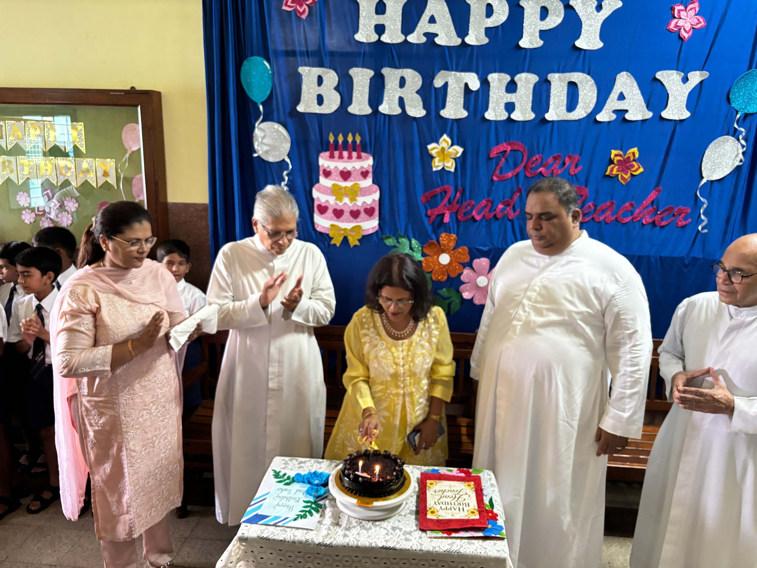 A Joyful Birthday Celebration of Our Head Teacher